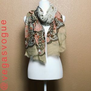 ♡ Oversized Printed Scarf ♡